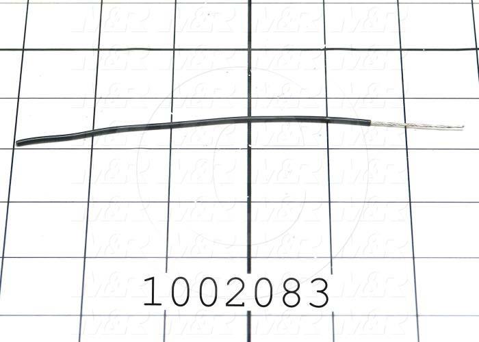 Wire, tfn solid, 20AWG, Black/White