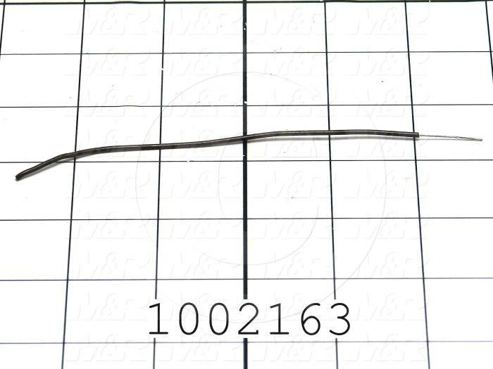 Wire, tfn solid, 22AWG, Brown