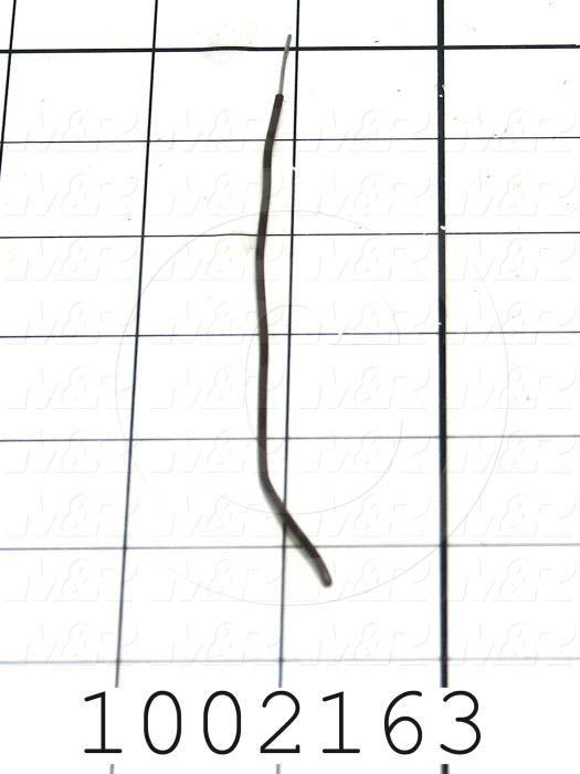 Wire, tfn solid, 22AWG, Brown